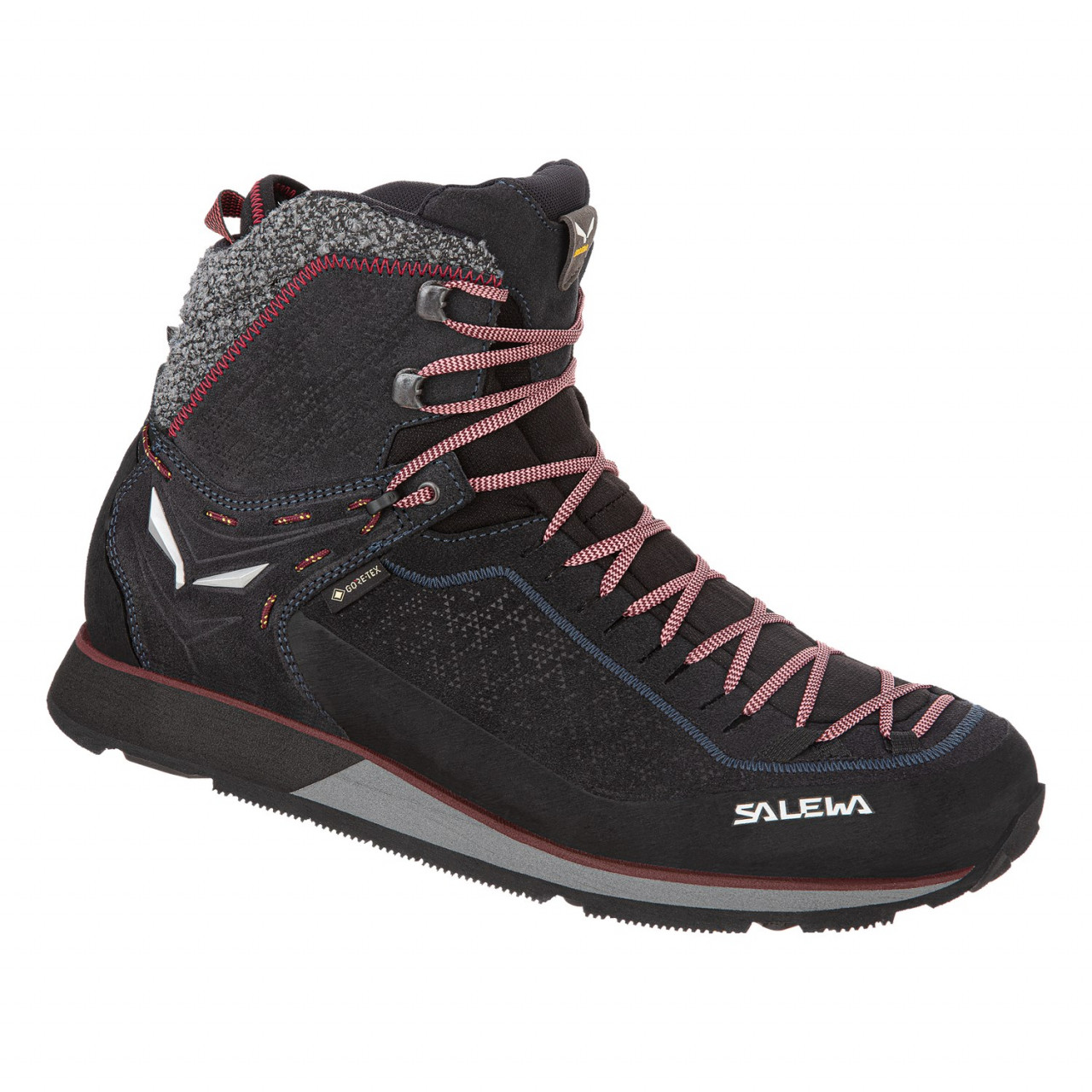 Salewa Mountain Trainer 2 Kışlık GORE-TEX® Bayan Yürüyüş Ayakkabısı Siyah/Kahverengi Türkiye 561897X